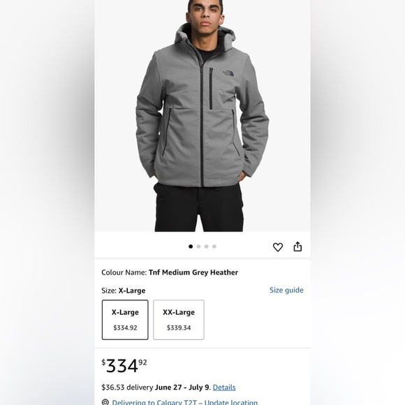 Men’s The North Face Apex Elevation Jacket - Picture 9 of 13